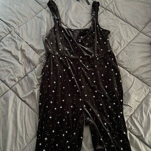 Cider velvet jumpsuit